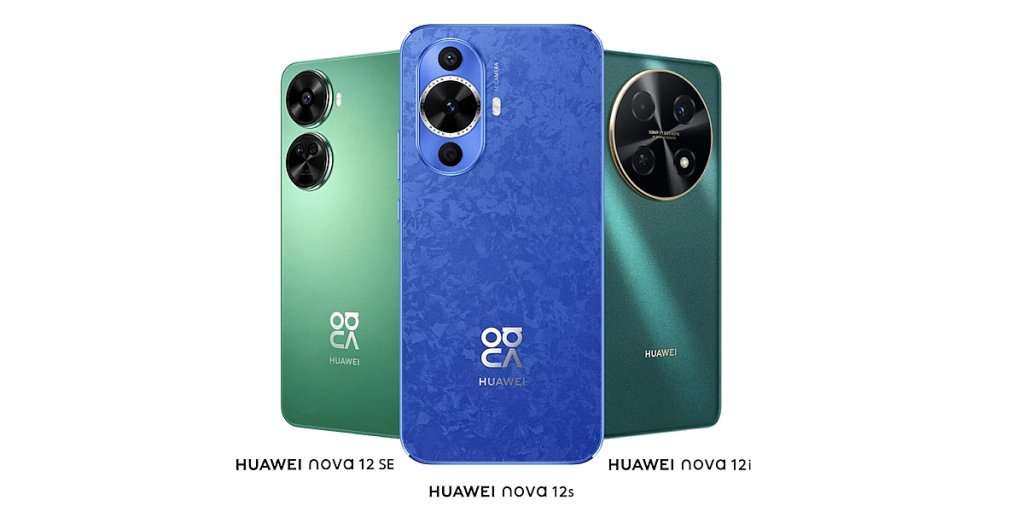 Huawei Nova 12i, 12 SE и 12s